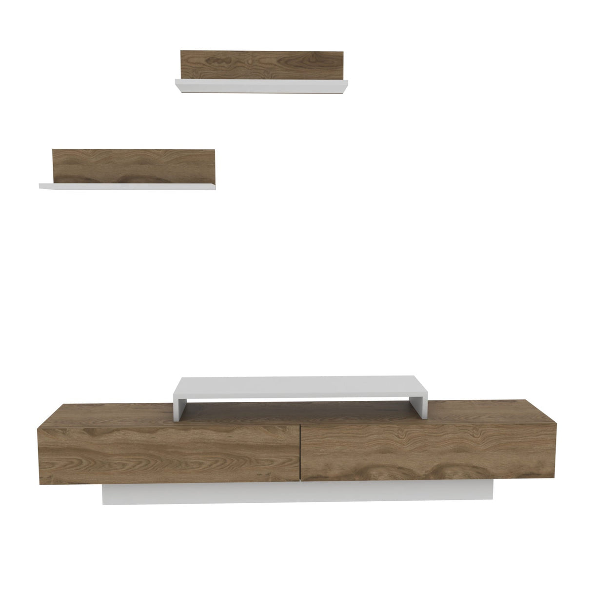 Comodă TV Lusi, Diverse culori, 180x31x40 cm - Alb - Oud oak | SKU: 322RTC2154 | Comodă TV Lusi, 180x31x40 cm, varianta Alb - Oud oak, produs pentru amenajarea locuinței, disponibil online în România la CasaMob