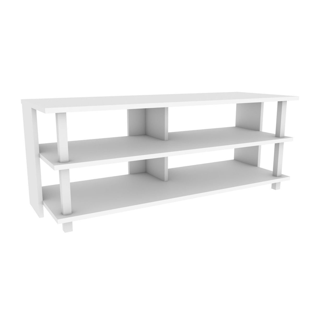 Comodă TV Pueblo, Diverse culori, 120x45x47 cm - Alb | SKU: 322RTC2242 | Comodă TV Pueblo, 120x45x47 cm, varianta Alb, produs pentru amenajarea locuinței, disponibil online în România la CasaMob