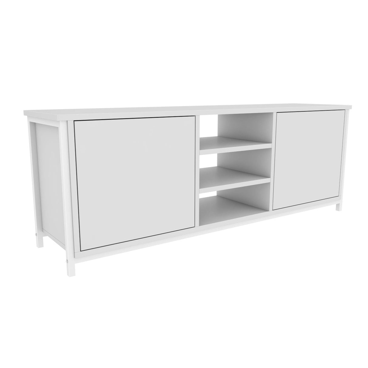 Comodă TV Otis, Diverse culori, 140x35x51 cm - Alb | SKU: 322RTC2266 | Comodă TV Otis, 140x35x51 cm, varianta Alb, produs pentru amenajarea locuinței, disponibil online în România la CasaMob