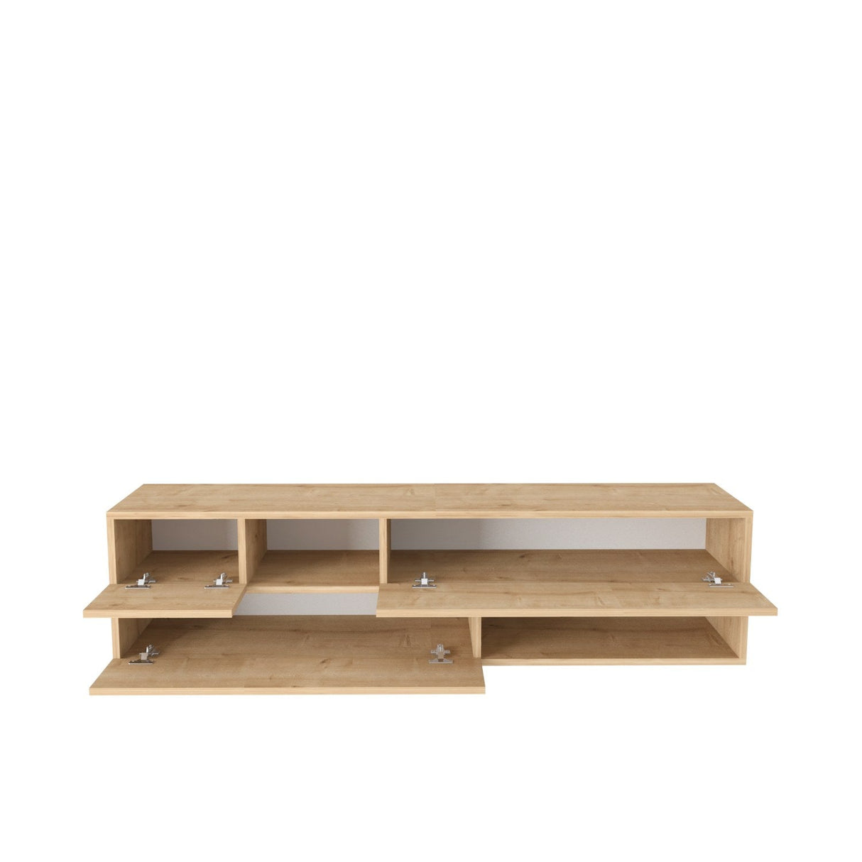 Comodă TV Morton, Diverse culori, 160x38x40 cm - Stejar | SKU: 322RTC2336 | Comodă TV Morton, 160x38x40 cm, varianta Stejar, produs pentru amenajarea locuinței, disponibil online în România la CasaMob