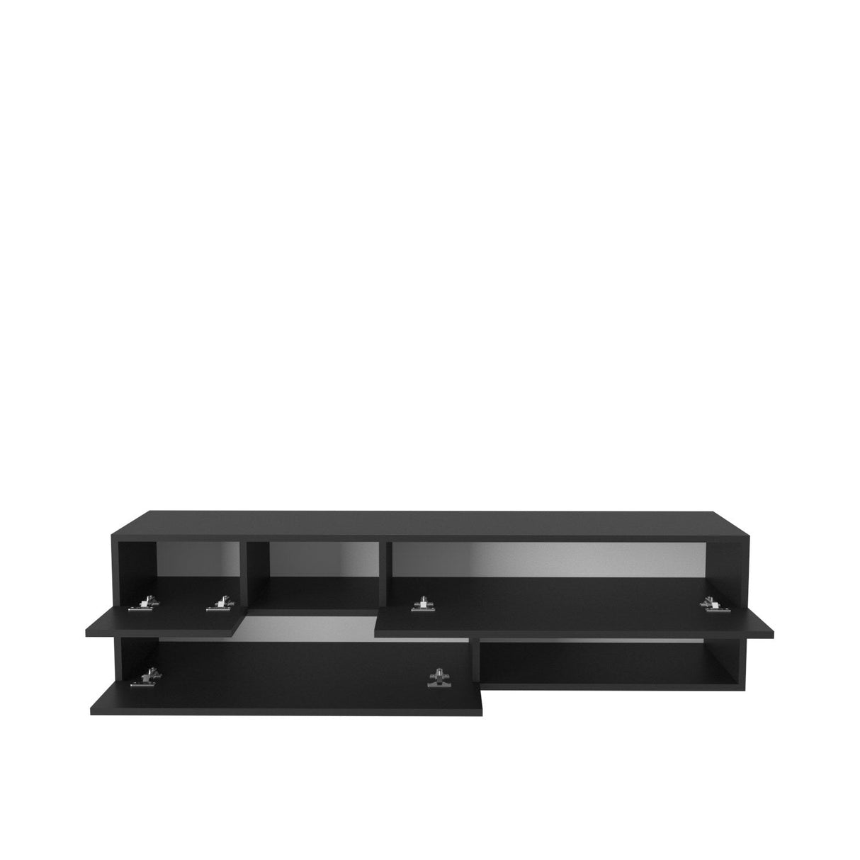 Comodă TV Morton, Diverse culori, 160x38x40 cm - Antracit | SKU: 322RTC2337 | Comodă TV Morton, 160x38x40 cm, varianta Antracit, produs pentru amenajarea locuinței, disponibil online în România la CasaMob