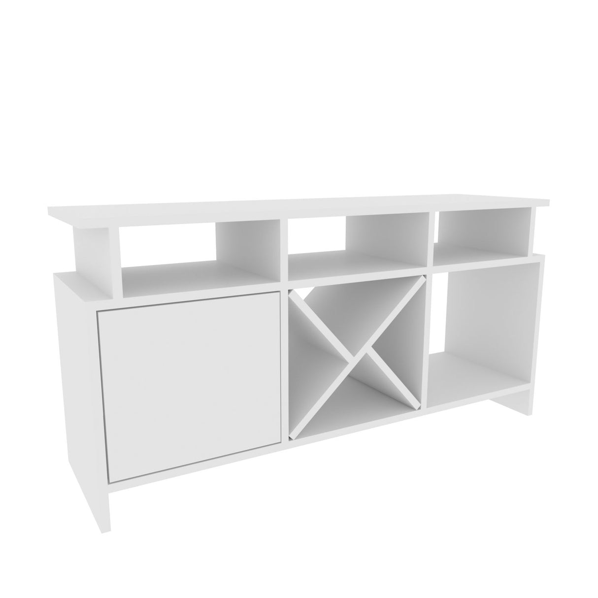 Comodă TV Auburn, Diverse culori, 120x30x61 cm - Alb | SKU: 322RTC2364 | Comodă TV Auburn, 120x30x61 cm, varianta Alb, produs pentru amenajarea locuinței, disponibil online în România la CasaMob