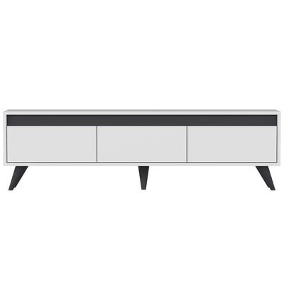Alb | SKU: 327ODS1113 | Comodă TV Century, 150x30x45 cm, varianta Alb, produs pentru amenajarea locuinței, disponibil online în România la CasaMob