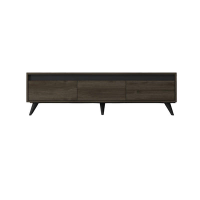 Nuc | SKU: 327ODS1114 | Comodă TV Century, 150x30x45 cm, varianta Nuc, produs pentru amenajarea locuinței, disponibil online în România la CasaMob