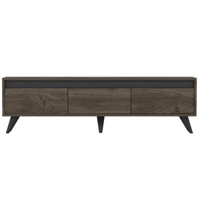 Nuc | SKU: 327ODS1114 | Comodă TV Century, 150x30x45 cm, varianta Nuc, produs pentru amenajarea locuinței, disponibil online în România la CasaMob