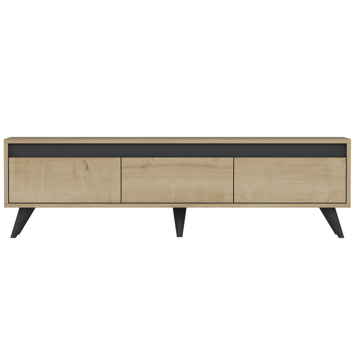 Comodă TV Century, Diverse culori, 150x30x45 cm - Stejar safir | SKU: 327ODS1115 | Comodă TV Century, 150x30x45 cm, varianta Stejar safir, produs pentru amenajarea locuinței, disponibil online în România la CasaMob