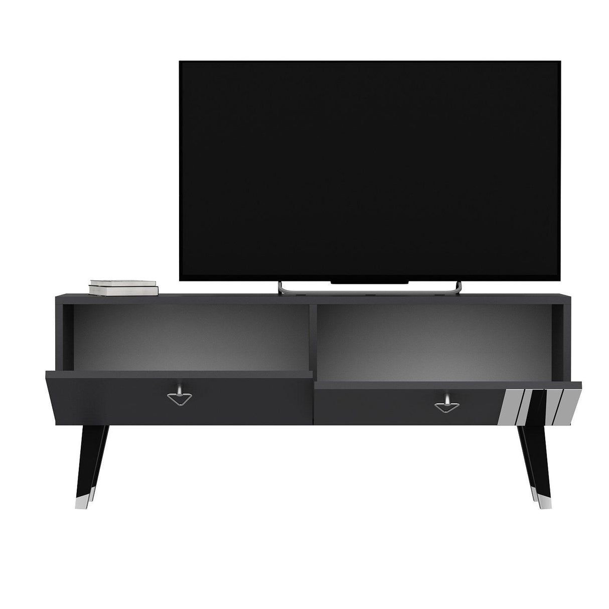 Comodă TV Tarab, Diverse culori, 120x30x50 cm - Antracit | SKU: 327ODS1118 | Comodă TV Tarab, 120x30x50 cm, varianta Antracit, produs pentru amenajarea locuinței, disponibil online în România la CasaMob