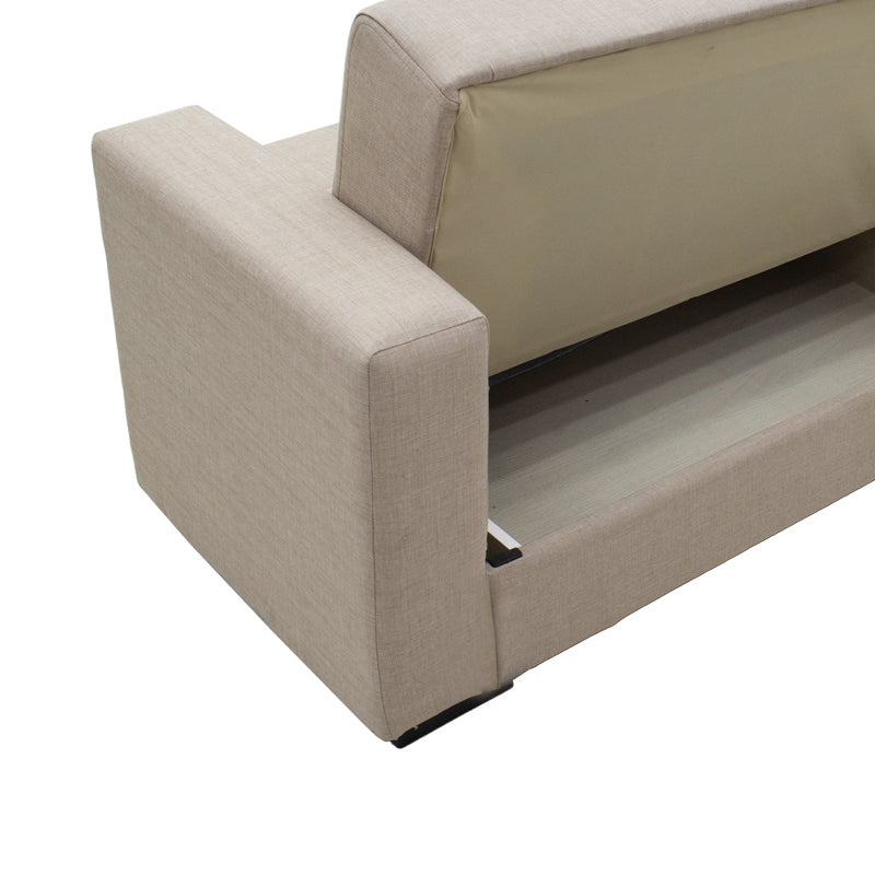 Canapea extensibilă cu depozitare Vox, Diverse culori, 214x82x83 cm - Gri închis | SKU: 328-000010 | Canapea extensibilă cu depozitare Vox, 214x82x83 cm, varianta Gri închis, produs pentru amenajarea locuinței, disponibil online în România la CasaMob