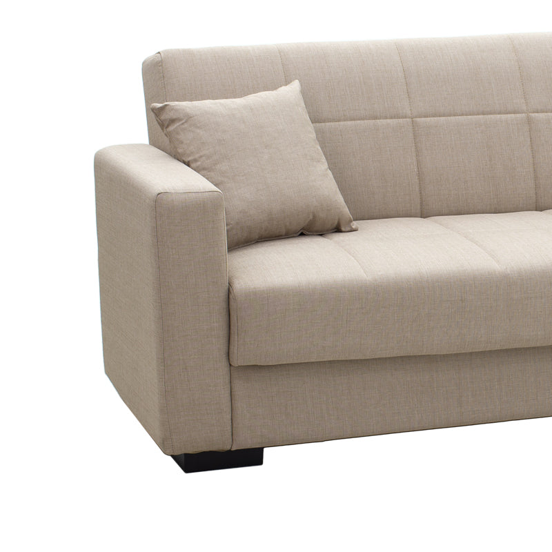 Canapea extensibilă cu depozitare Vox, Diverse culori, 214x82x83 cm - Gri închis | SKU: 328-000010 | Canapea extensibilă cu depozitare Vox, 214x82x83 cm, varianta Gri închis, produs pentru amenajarea locuinței, disponibil online în România la CasaMob