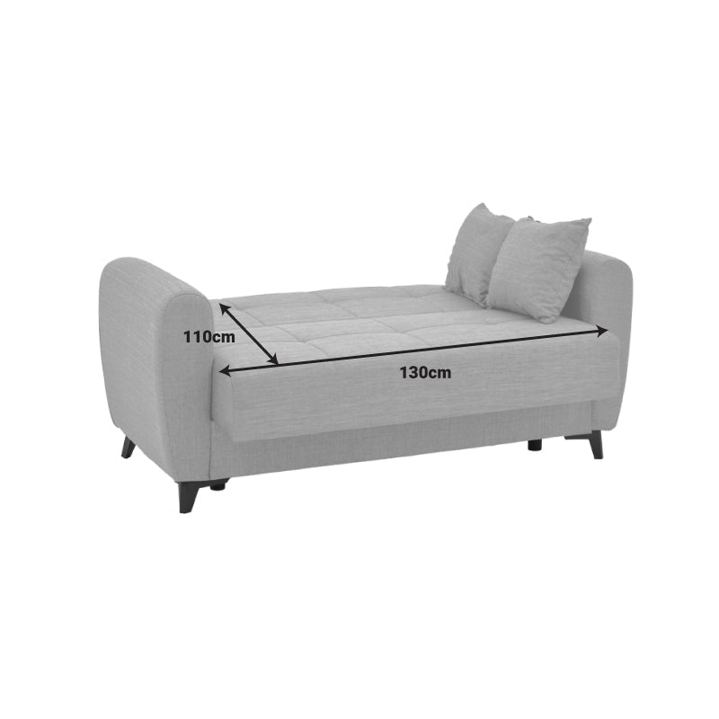 Canapea extensibilă cu depozitare Lincoln, Diverse culori, 165x85x90 cm - Gri închis | SKU: 328-000021 | Canapea extensibilă cu depozitare Lincoln, 165x85x90 cm, varianta Gri închis, produs pentru amenajarea locuinței, disponibil online în România la CasaMob