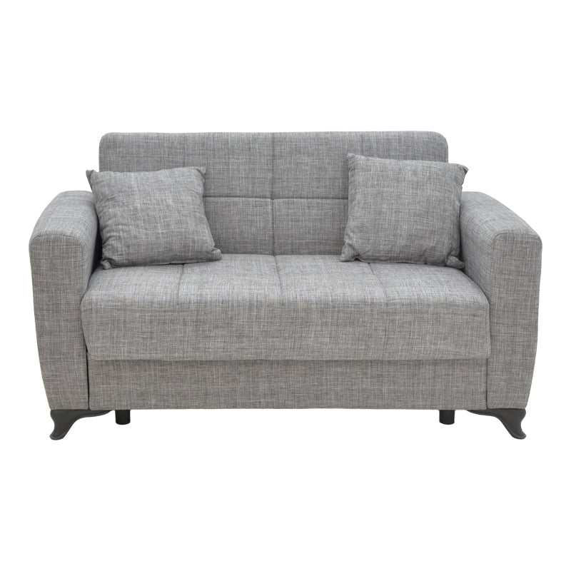 Canapea extensibilă cu depozitare Modesto, Diverse culori, 155x85x80 cm - Gri deschis | SKU: 328-000030 | Canapea extensibilă cu depozitare Modesto, 155x85x80 cm, varianta Gri deschis, produs pentru amenajarea locuinței, disponibil online în România la CasaMob