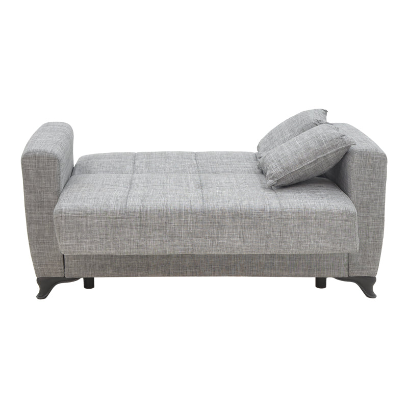 Canapea extensibilă cu depozitare Modesto, Diverse culori, 155x85x80 cm - Gri deschis | SKU: 328-000030 | Canapea extensibilă cu depozitare Modesto, 155x85x80 cm, varianta Gri deschis, produs pentru amenajarea locuinței, disponibil online în România la CasaMob
