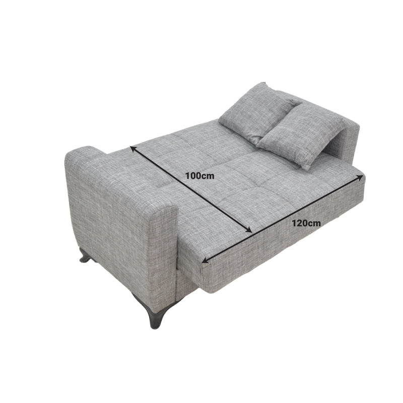 Canapea extensibilă cu depozitare Modesto, Diverse culori, 155x85x80 cm - Maro deschis | SKU: 328-000031 | Canapea extensibilă cu depozitare Modesto, 155x85x80 cm, varianta Maro deschis, produs pentru amenajarea locuinței, disponibil online în România la CasaMob