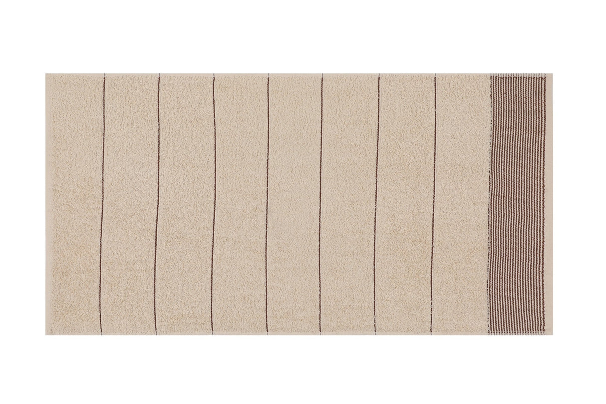 Set prosoape de baie 6 bucăți Fitilli, Diverse culori, 50x85 cm - Maro - Gri - Alb | SKU: 336EPJ1113 | Set prosoape de baie 6 bucăți Fitilli, 50x85 cm, varianta Maro - Gri - Alb, produs pentru amenajarea locuinței, disponibil online în România la CasaMob