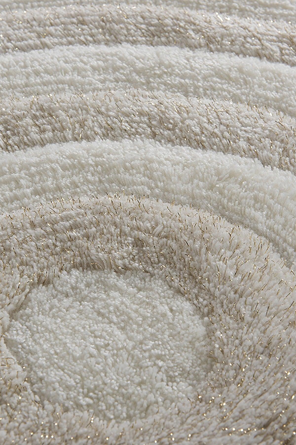 Covoraș de baie 3 bucăți Wave, Diverse culori, 60x100 cm - Ecru | SKU: 351ALS2017 | Covoraș de baie 3 bucăți Wave, 60x100 cm, varianta Ecru, produs pentru amenajarea locuinței, disponibil online în România la CasaMob