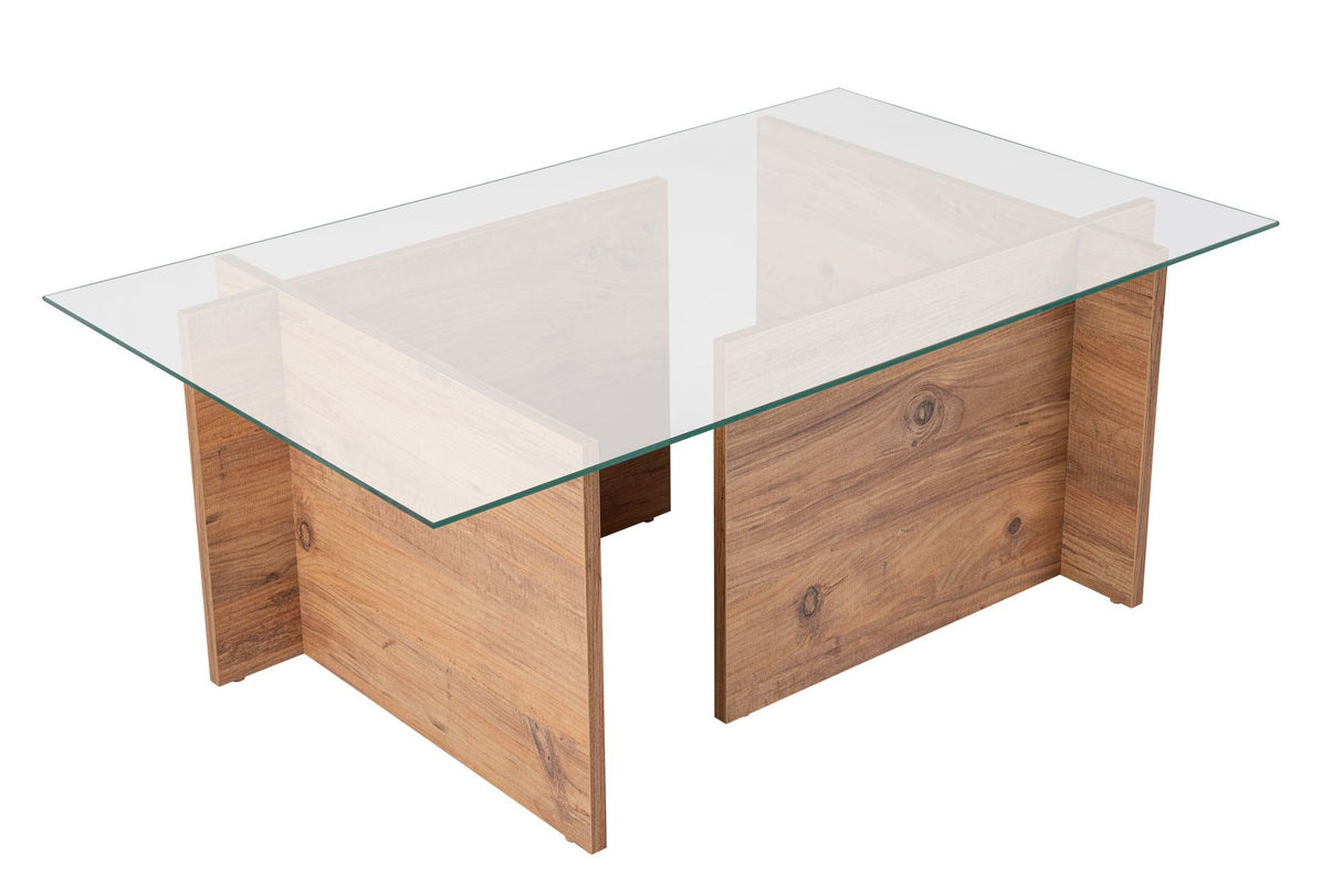 Măsuță de cafea Vetrino, Diverse culori, 105x65x40 cm - Pin atlantic | SKU: 353NRD1106 | Măsuță de cafea Vetrino, 105x65x40 cm, varianta Pin atlantic, produs pentru amenajarea locuinței, disponibil online în România la CasaMob