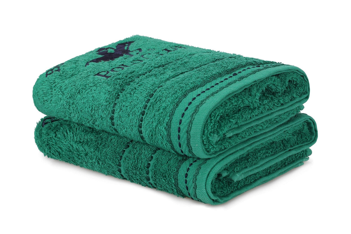 Set prosoape de baie 403, Diverse culori, Diverse configurații, Diverse dimensiuni - Verde - 50x90 cm - 2 bucăți | SKU: 355BHP2309 | Set prosoape de baie 403, varianta Verde - 50x90 cm - 2 bucăți, produs pentru amenajarea locuinței, disponibil online în România la CasaMob