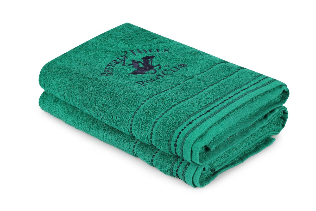 Set prosoape de baie 403, Diverse culori, Diverse configurații, Diverse dimensiuni - Verde - 70x140 cm - 2 bucăți | SKU: 355BHP2468 | Set prosoape de baie 403, varianta Verde - 70x140 cm - 2 bucăți, produs pentru amenajarea locuinței, disponibil online în România la CasaMob
