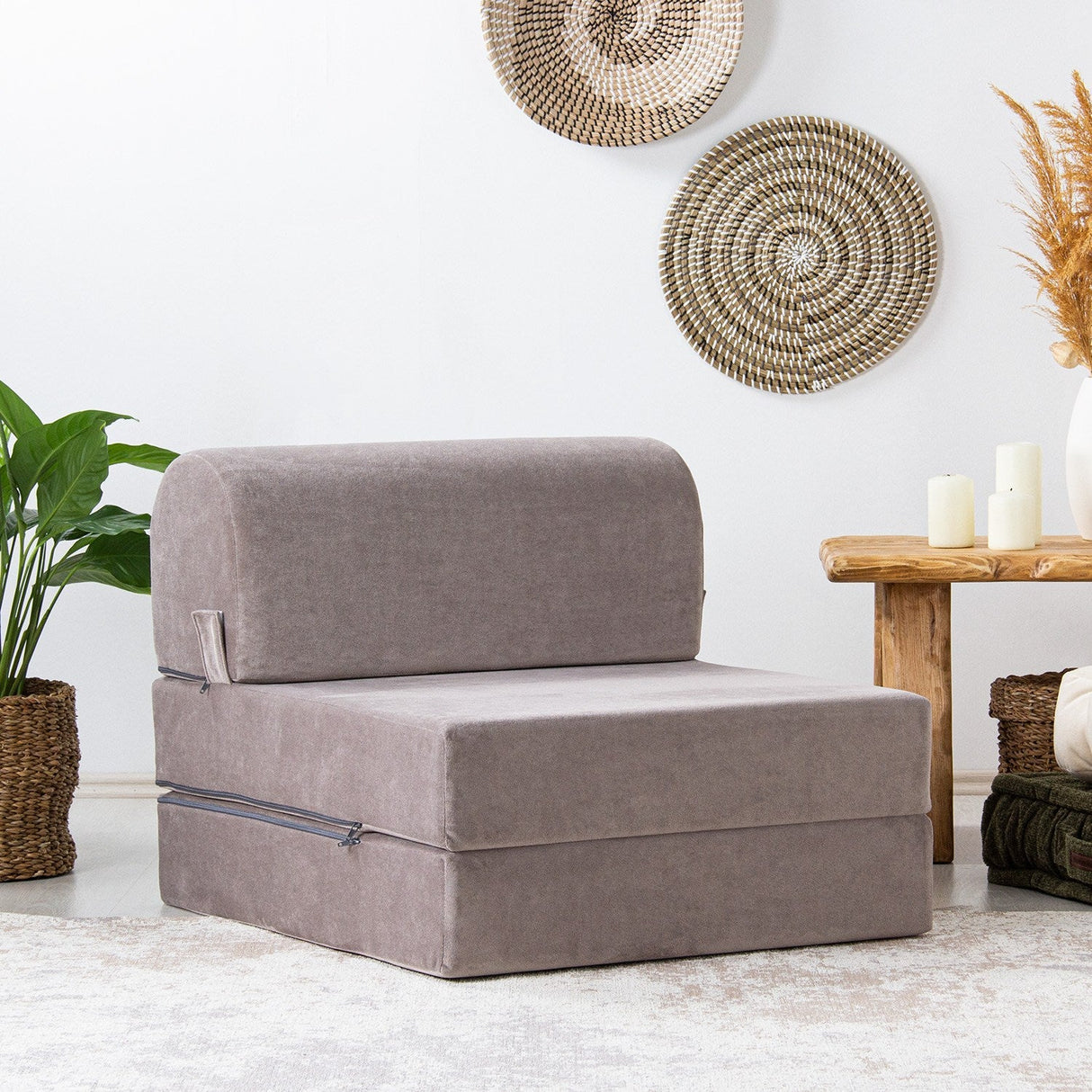 Fotoliu extensibil Magic, Diverse culori, 65x78x57 cm - Gri deschis | SKU: 363SLD1119 | Fotoliu extensibil Magic, 65x78x57 cm, varianta Gri deschis, produs pentru amenajarea locuinței, disponibil online în România la CasaMob