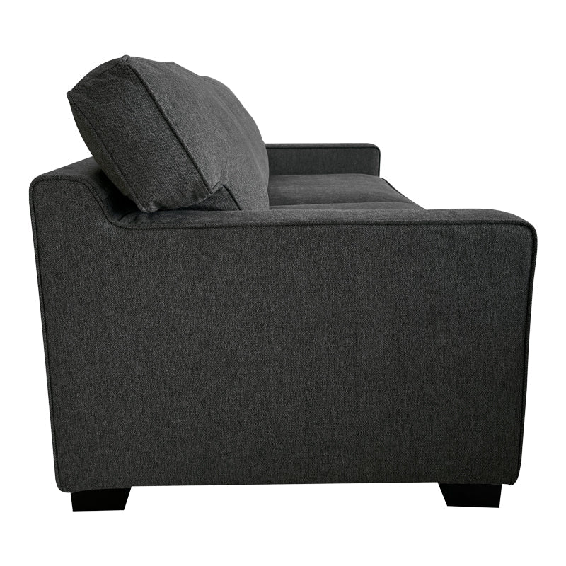 Canapea extensibilă 2 locuri Polaris, Diverse culori, 181x91x83 cm - Gri închis | SKU: 365-000004 | Canapea extensibilă 2 locuri Polaris, 181x91x83 cm, varianta Gri închis, produs pentru amenajarea locuinței, disponibil online în România la CasaMob