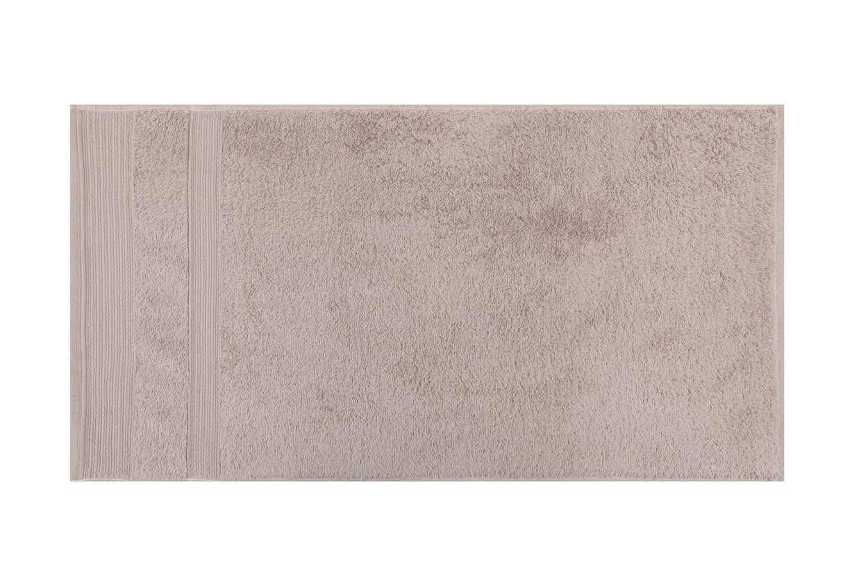 Set prosoape de baie 4 bucăți Ares 50, Alb - Bej - Maro - Gri, 50x90 cm