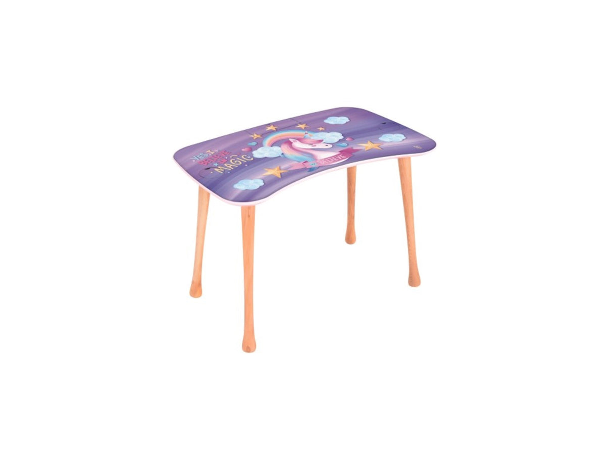 Masă pentru copii PMTK10-TBL, Multicolor, 90x52x60 cm