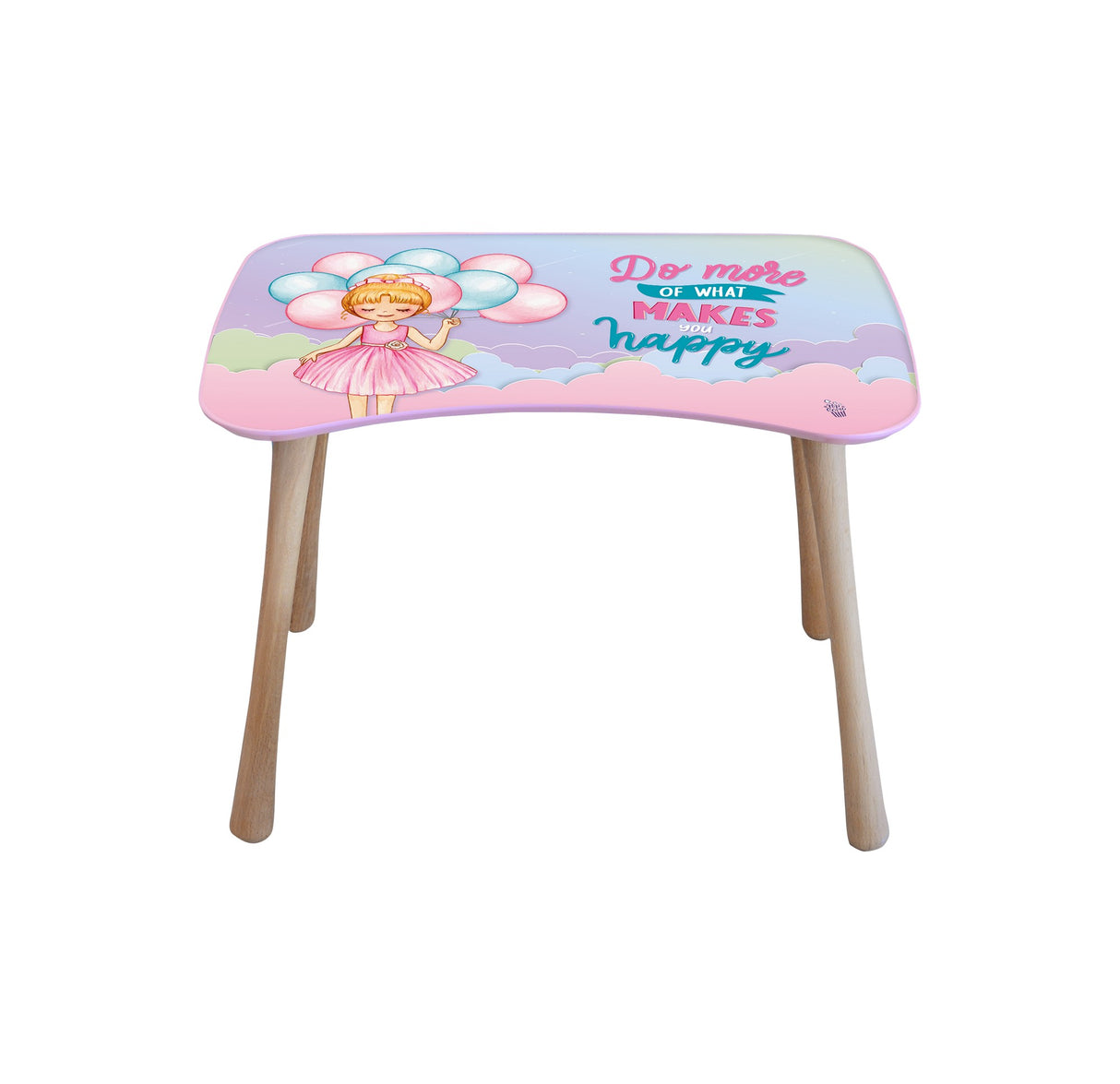 Masă pentru copii PSTK03-TBL, Multicolor, 65x60x41 cm
