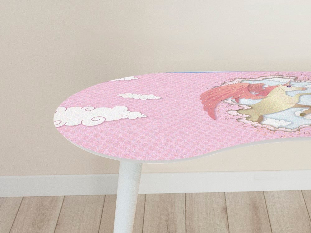Masă pentru copii Pegasus, Multicolor, 60x70x120 cm
