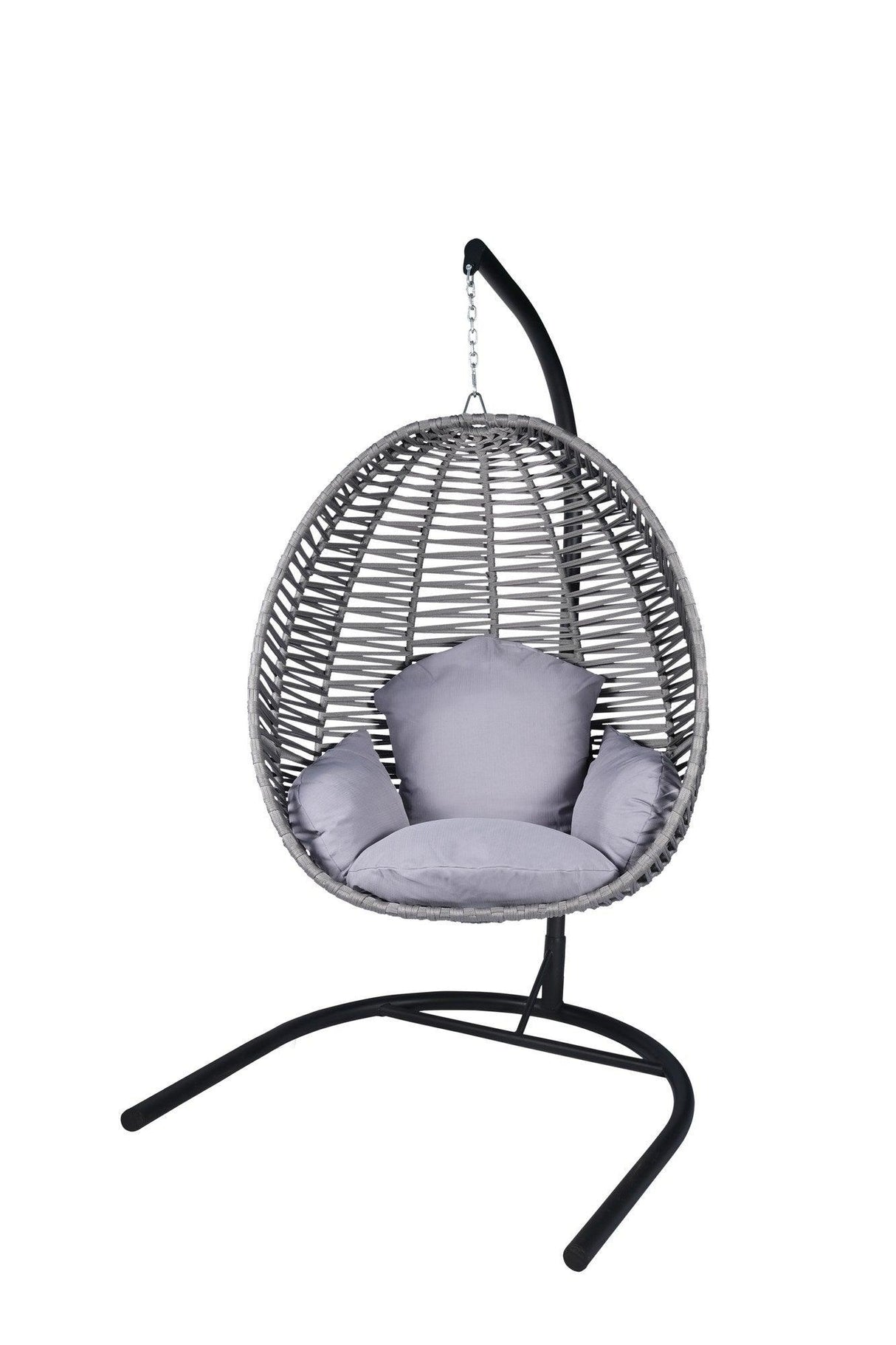 Balansoar de grădină Fındık, Diverse culori, 110x110x196 cm - Gri | SKU: 379VLV1720 | Balansoar de grădină Fındık, 110x110x196 cm, varianta Gri, produs pentru amenajarea locuinței, disponibil online în România la CasaMob
