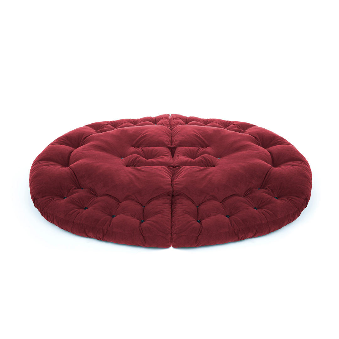 Taburet Kiku Large, Diverse culori, 90x56x70 cm - Bordo | SKU: 379VLV2503 | Taburet Kiku Large, 90x56x70 cm, varianta Bordo, produs pentru amenajarea locuinței, disponibil online în România la CasaMob