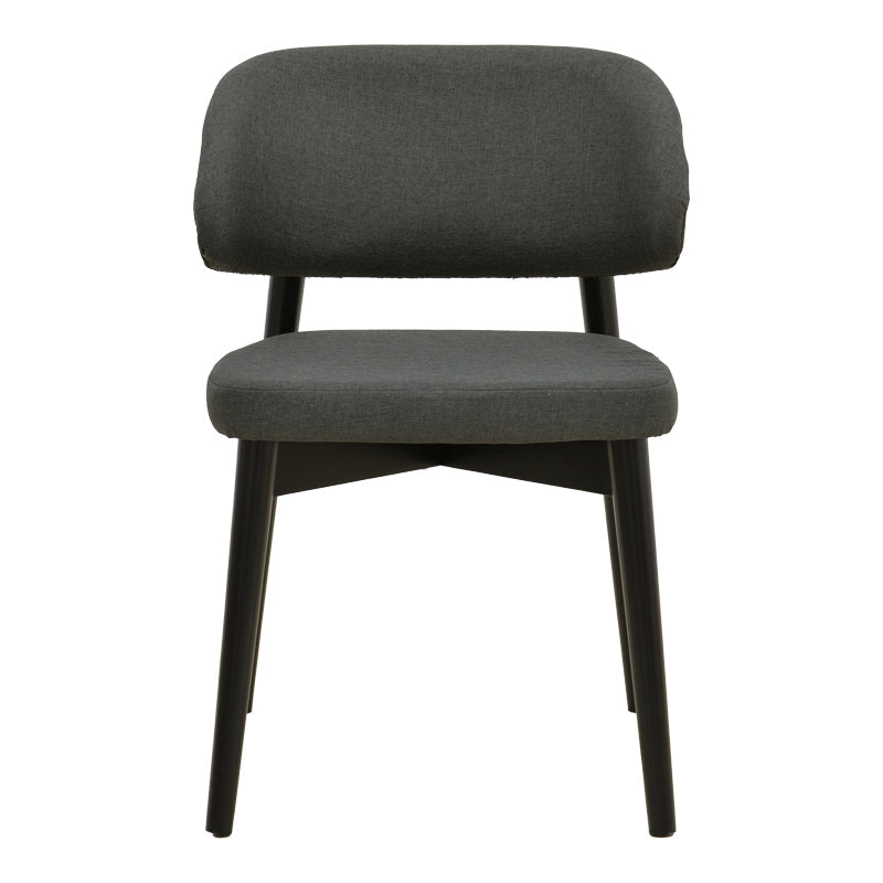 Scaun Siena, Lemn de arbore de cauciuc, Diverse culori, 48x50x81 cm - Negru | SKU: 381-000018 | Scaun Siena, Lemn de arbore de cauciuc, 48x50x81 cm, varianta Negru, produs pentru amenajarea locuinței, disponibil online în România la CasaMob