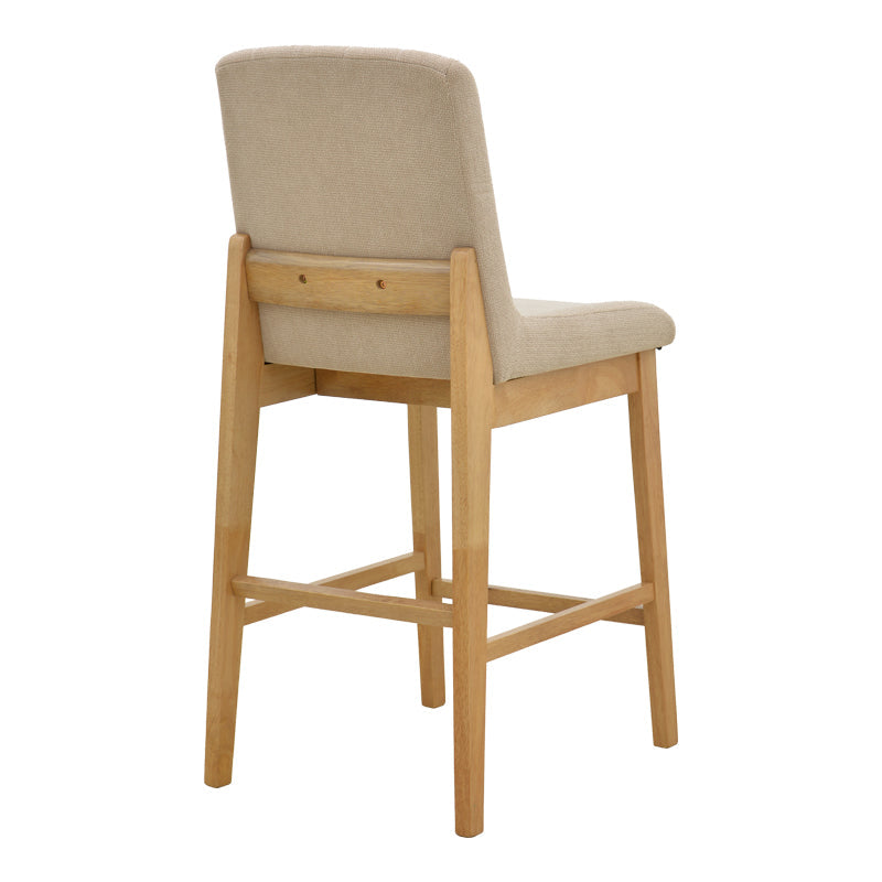 Scaun de bar Dalby, Lemn de arbore de cauciuc, Diverse culori, 50x45x103 cm - Sonoma-Bej | SKU: 381-000027 | Scaun de bar Dalby, Lemn de arbore de cauciuc, 50x45x103 cm, varianta Sonoma-Bej, produs pentru amenajarea locuinței, disponibil online în România la CasaMob