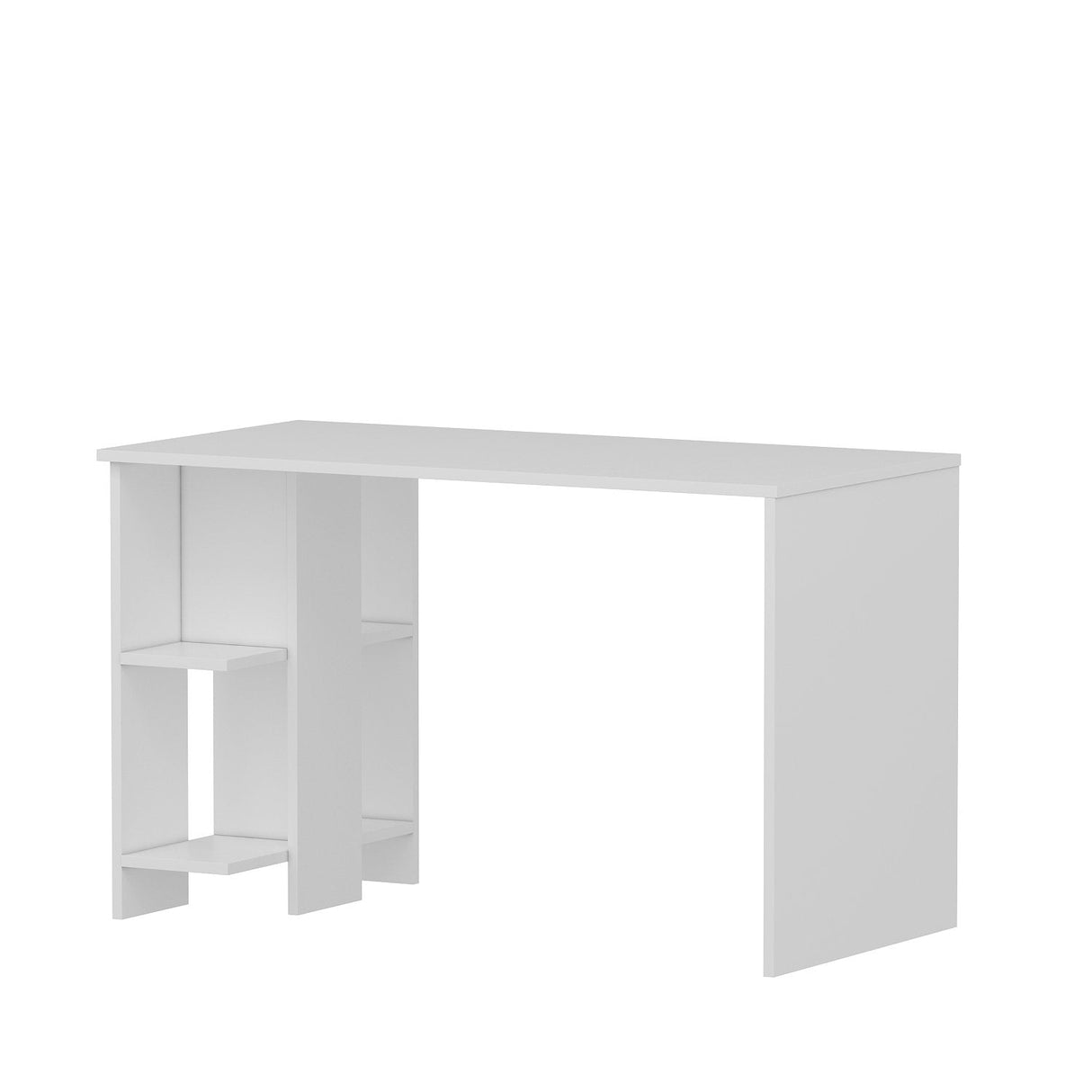 Birou Alya, Diverse culori, 120x60x74 cm - Alb | SKU: 382NRC1404 | Birou Alya, 120x60x74 cm, varianta Alb, produs pentru amenajarea locuinței, disponibil online în România la CasaMob