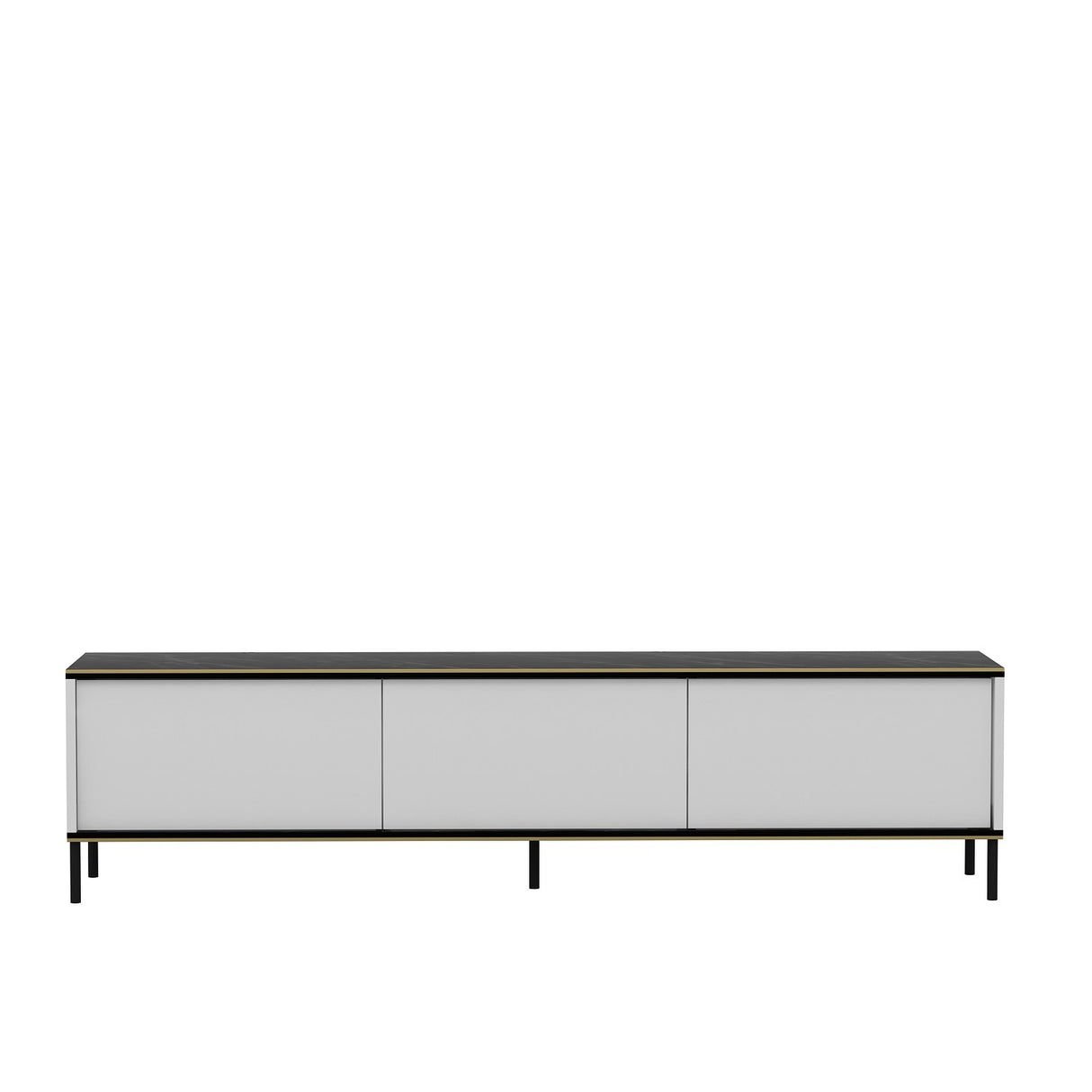 Comodă TV Imaj - Whıte, Alb, 180x35x45 cm