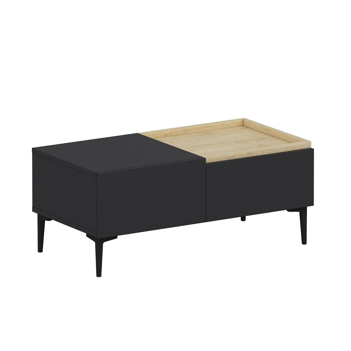 Măsuță de cafea Mia, Diverse culori, 92x45x39 cm - Antracit | SKU: 382NRC1529 | Măsuță de cafea Mia, 92x45x39 cm, varianta Antracit, produs pentru amenajarea locuinței, disponibil online în România la CasaMob