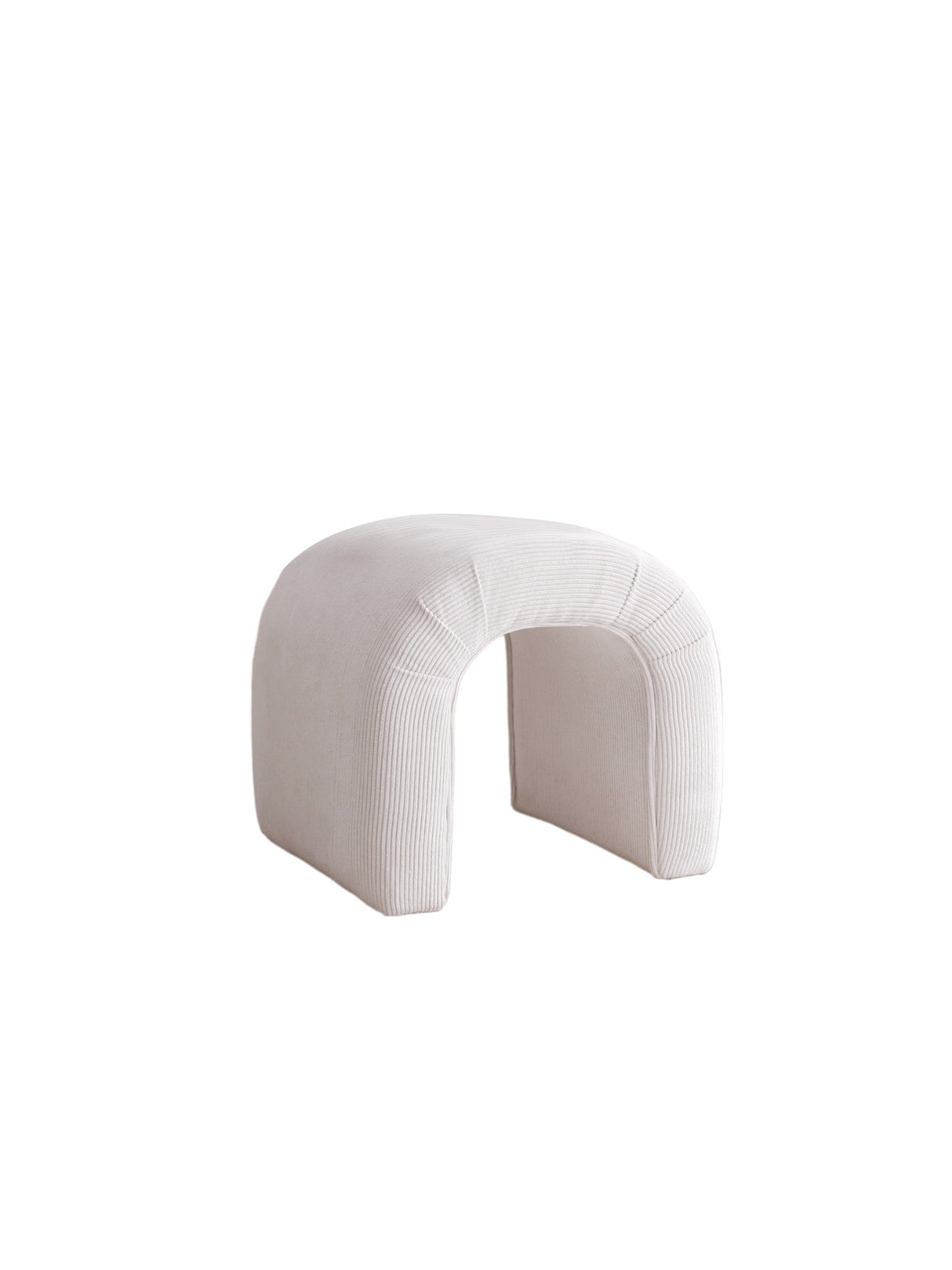 Taburet Nu Fitilli, Alb, 51x46x45 cm