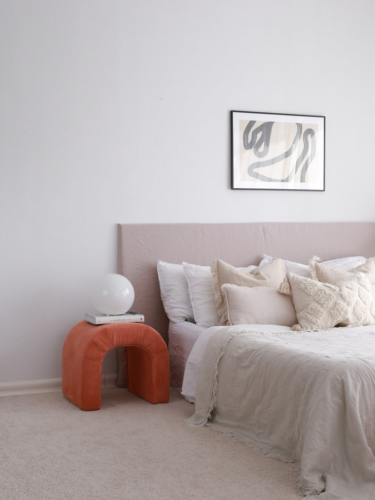 Taburet Nu, Diverse culori, 51x46x45 cm - Coral | SKU: 383EVN1117 | Taburet Nu, 51x46x45 cm, varianta Coral, produs pentru amenajarea locuinței, disponibil online în România la CasaMob