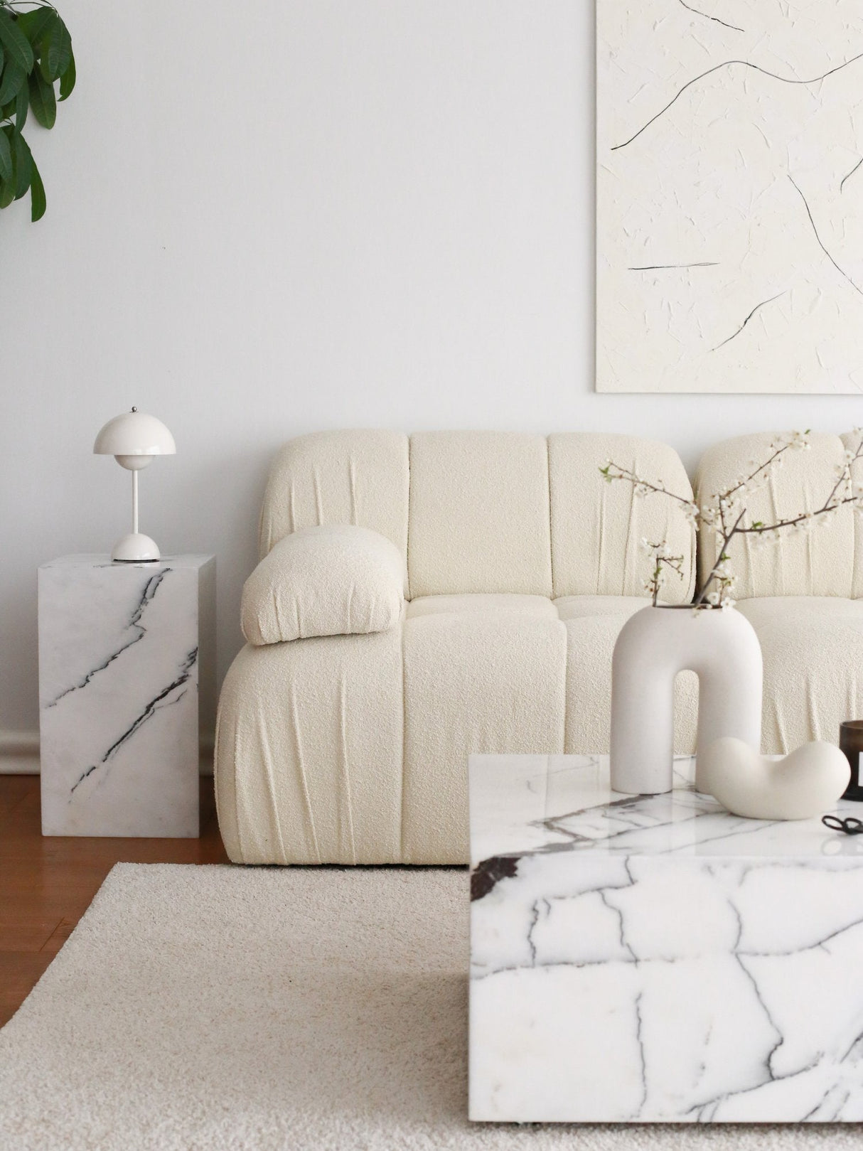 Canapea fixă Soli, Alb, Diverse configurații, Diverse dimensiuni - 267x89x74 cm - 3 locuri | SKU: 383EVN1249 | Canapea fixă Soli, Alb, varianta 267x89x74 cm - 3 locuri, produs pentru amenajarea locuinței, disponibil online în România la CasaMob