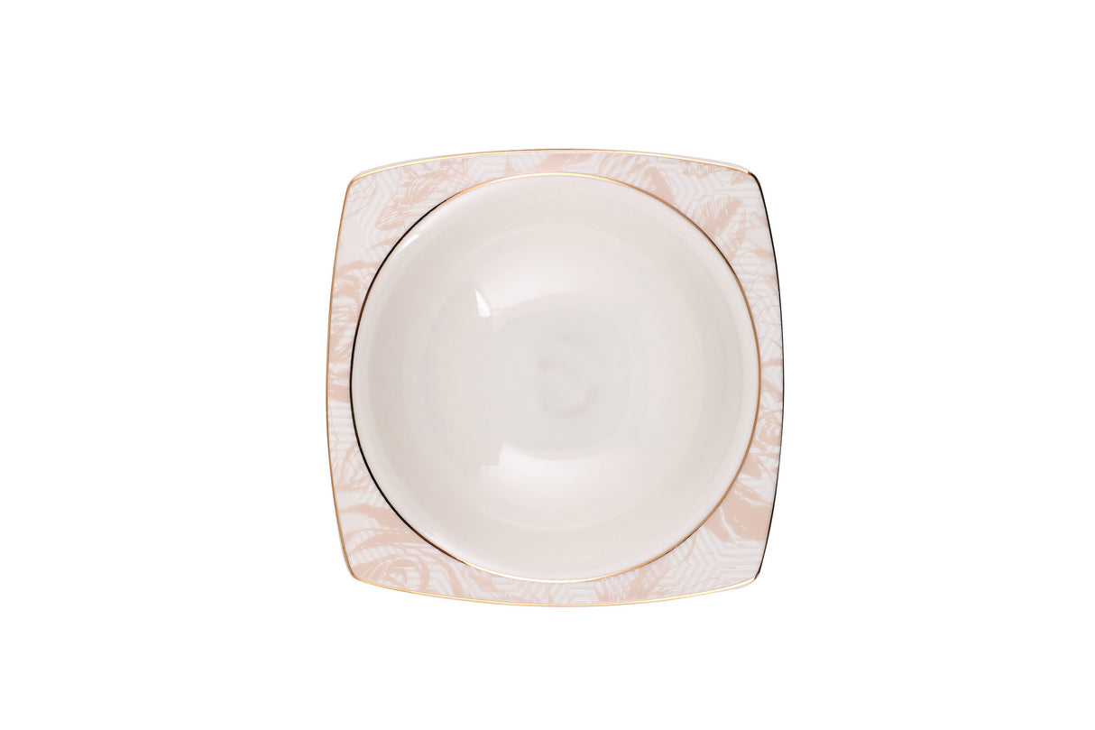 Serviciu de masă 61 bucăți GBSCR61KYT8305172, Alb, 29x18 cm