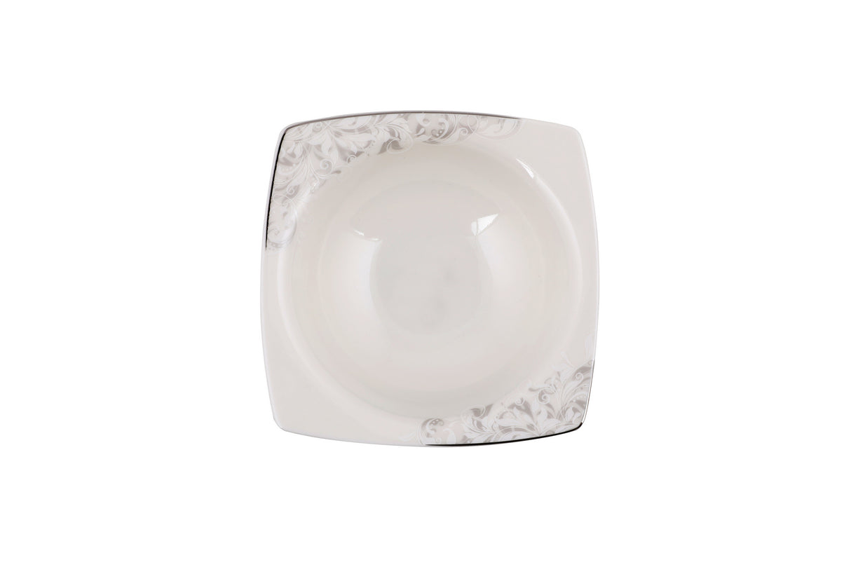 Serviciu de masă 61 bucăți GBSCR61KYT8305507, Alb, 29x18 cm