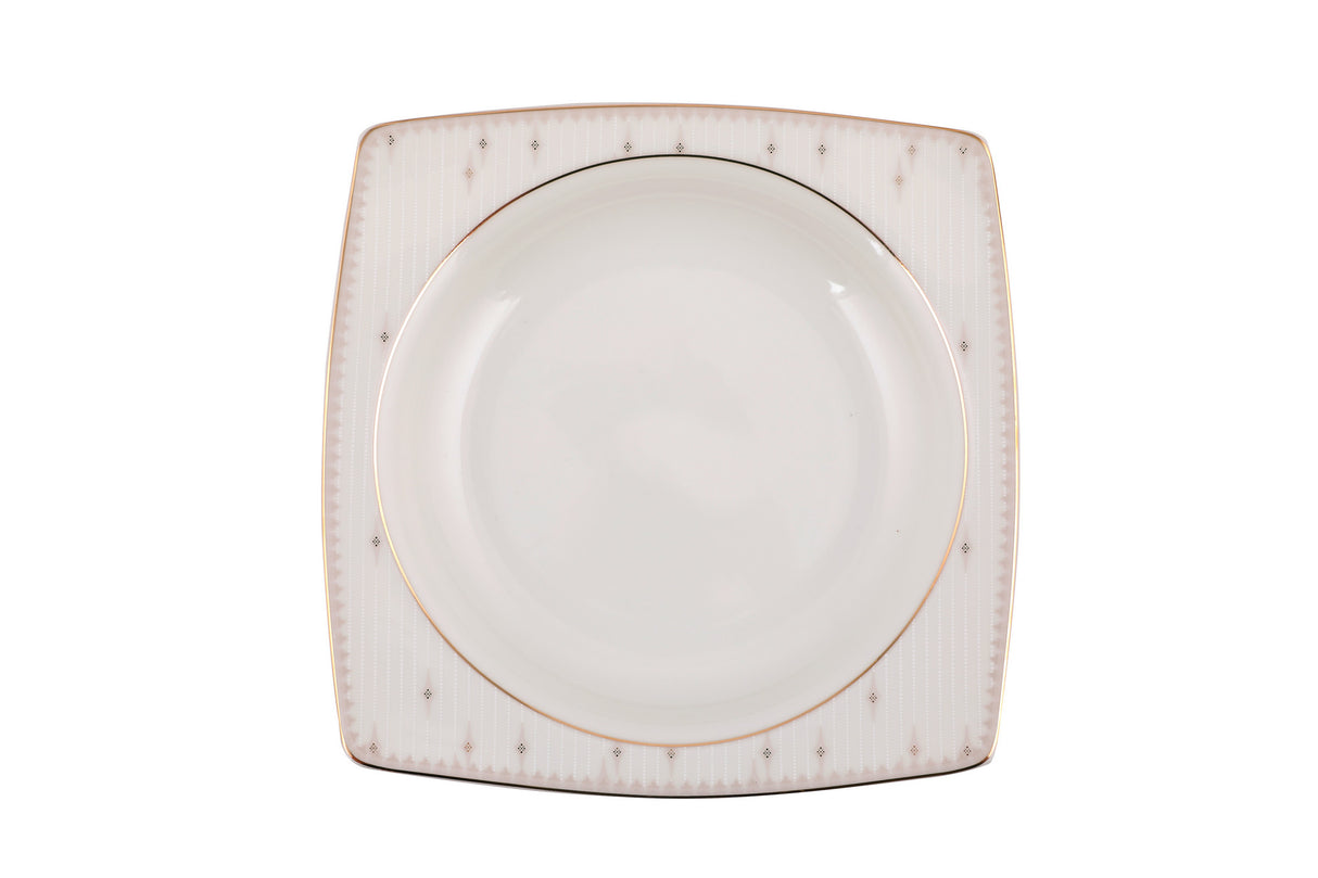 Serviciu de masă 61 bucăți GBSCR61KYT8405945, Alb, 29x18 cm