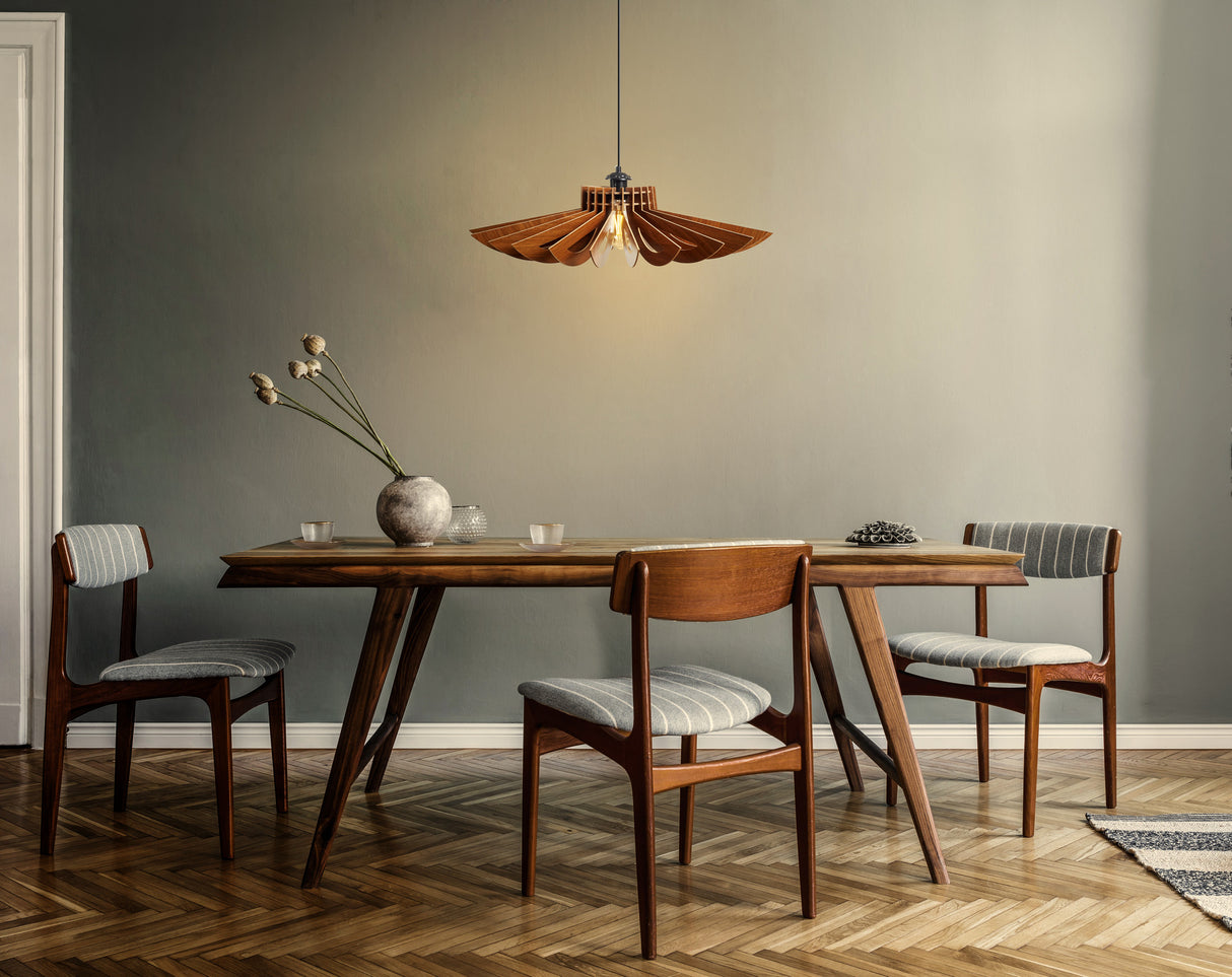 Lustră 159-T, Nuc, Ø52x45 cm