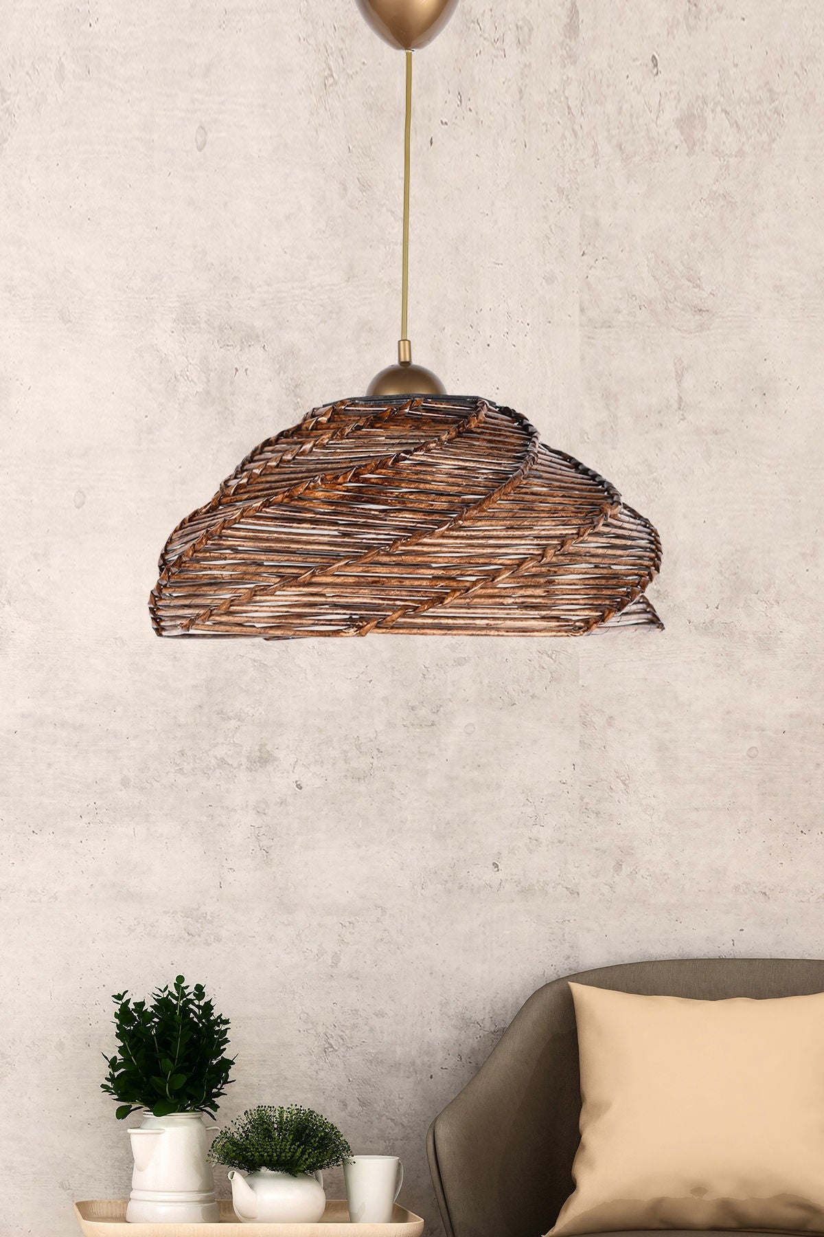 Lustră Ovale, Diverse culori, 36x36 cm - Antichizat | SKU: 390FLH1608 | Lustră Ovale, 36x36 cm, varianta Antichizat, produs pentru amenajarea locuinței, disponibil online în România la CasaMob