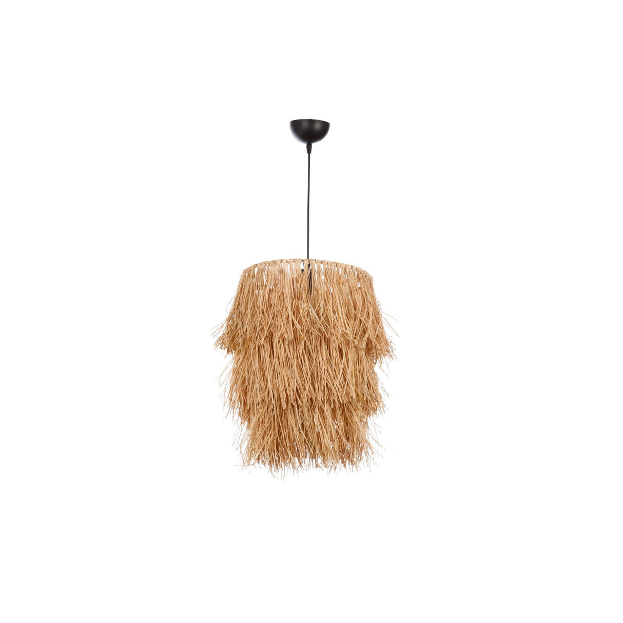 Lustră Tassel, Natur, Ø30x115 cm