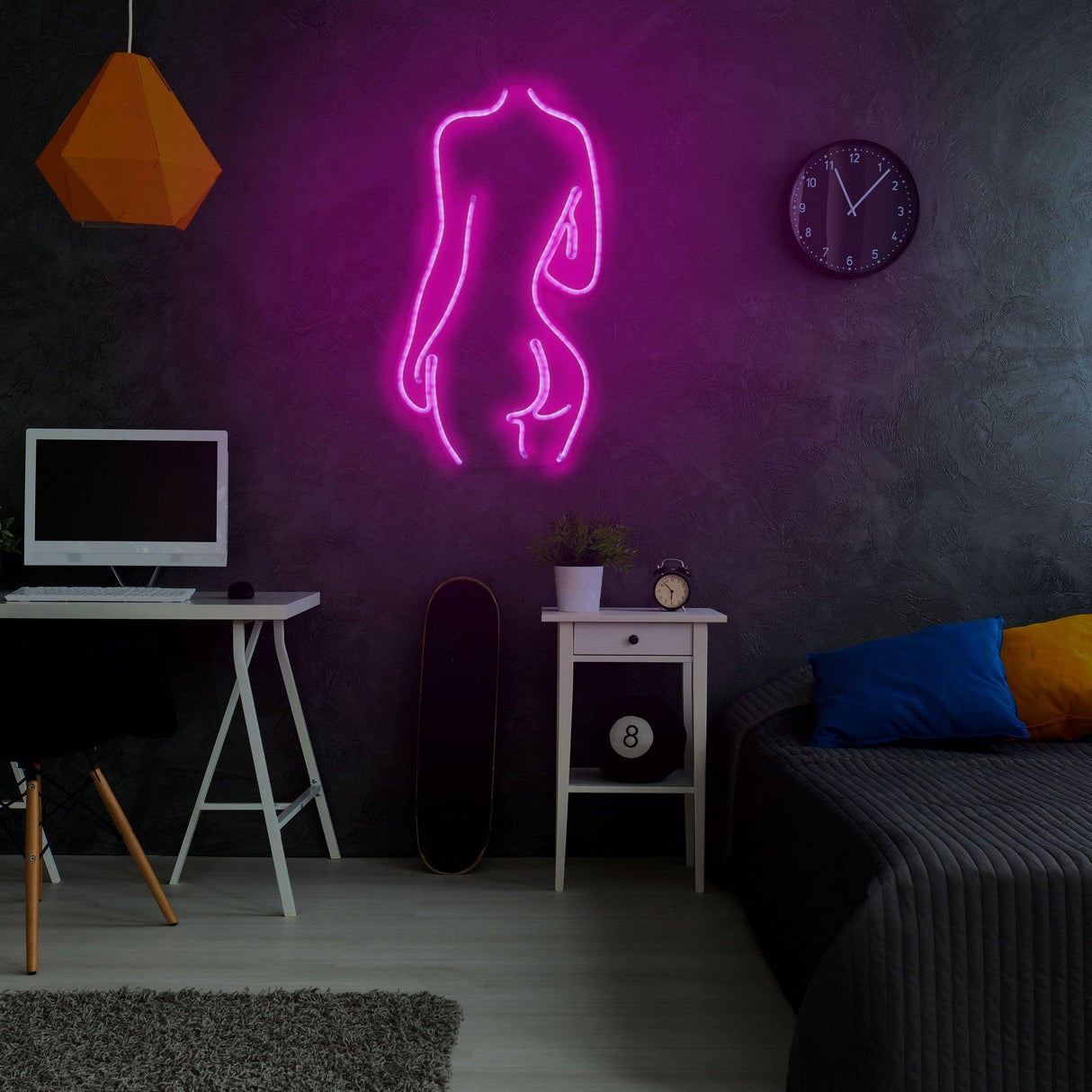 Lampă neon Sexy Woman, Diverse culori, 22x42x2 cm - Roz | SKU: 395NGR1621 | Lampă neon Sexy Woman, 22x42x2 cm, varianta Roz, produs pentru amenajarea locuinței, disponibil online în România la CasaMob
