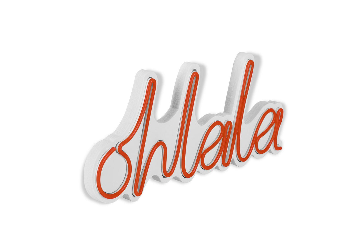 Lampă neon Oh La La, Diverse culori, 36x15x2 cm - Roșu | SKU: 395NGR1687 | Lampă neon Oh La La, 36x15x2 cm, varianta Roșu, produs pentru amenajarea locuinței, disponibil online în România la CasaMob