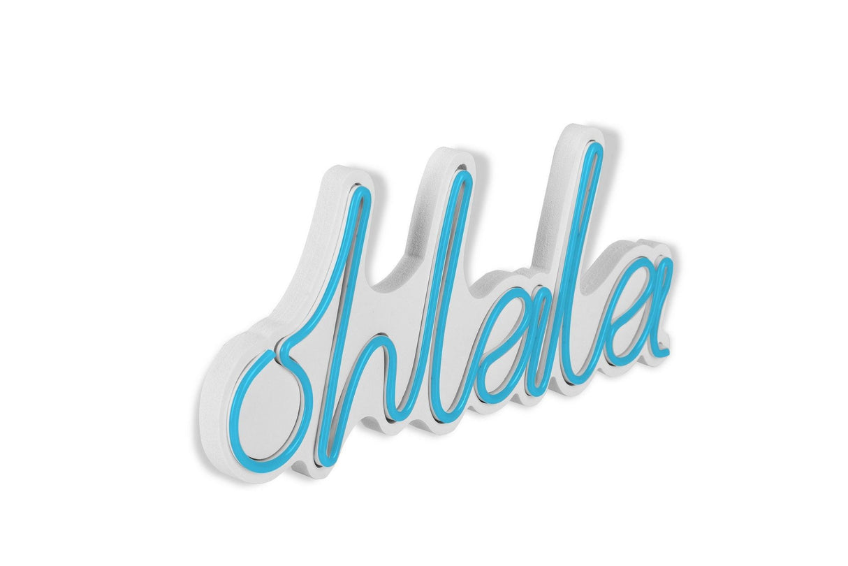 Lampă neon Oh La La, Diverse culori, 36x15x2 cm - Albastru | SKU: 395NGR1688 | Lampă neon Oh La La, 36x15x2 cm, varianta Albastru, produs pentru amenajarea locuinței, disponibil online în România la CasaMob