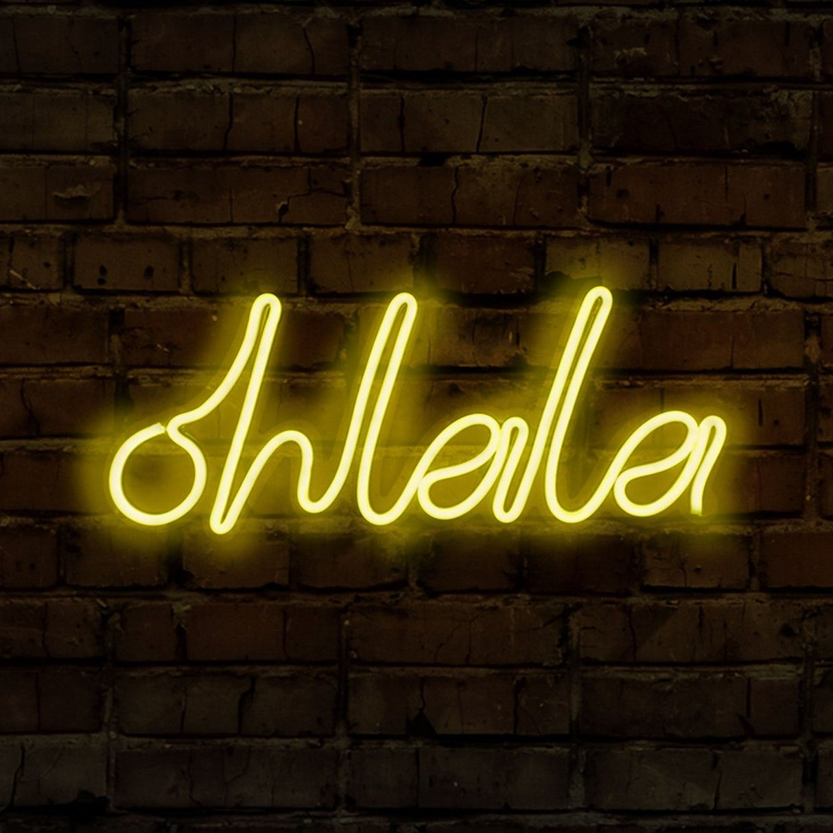 Lampă neon Oh La La, Diverse culori, 36x15x2 cm - Galben | SKU: 395NGR1690 | Lampă neon Oh La La, 36x15x2 cm, varianta Galben, produs pentru amenajarea locuinței, disponibil online în România la CasaMob