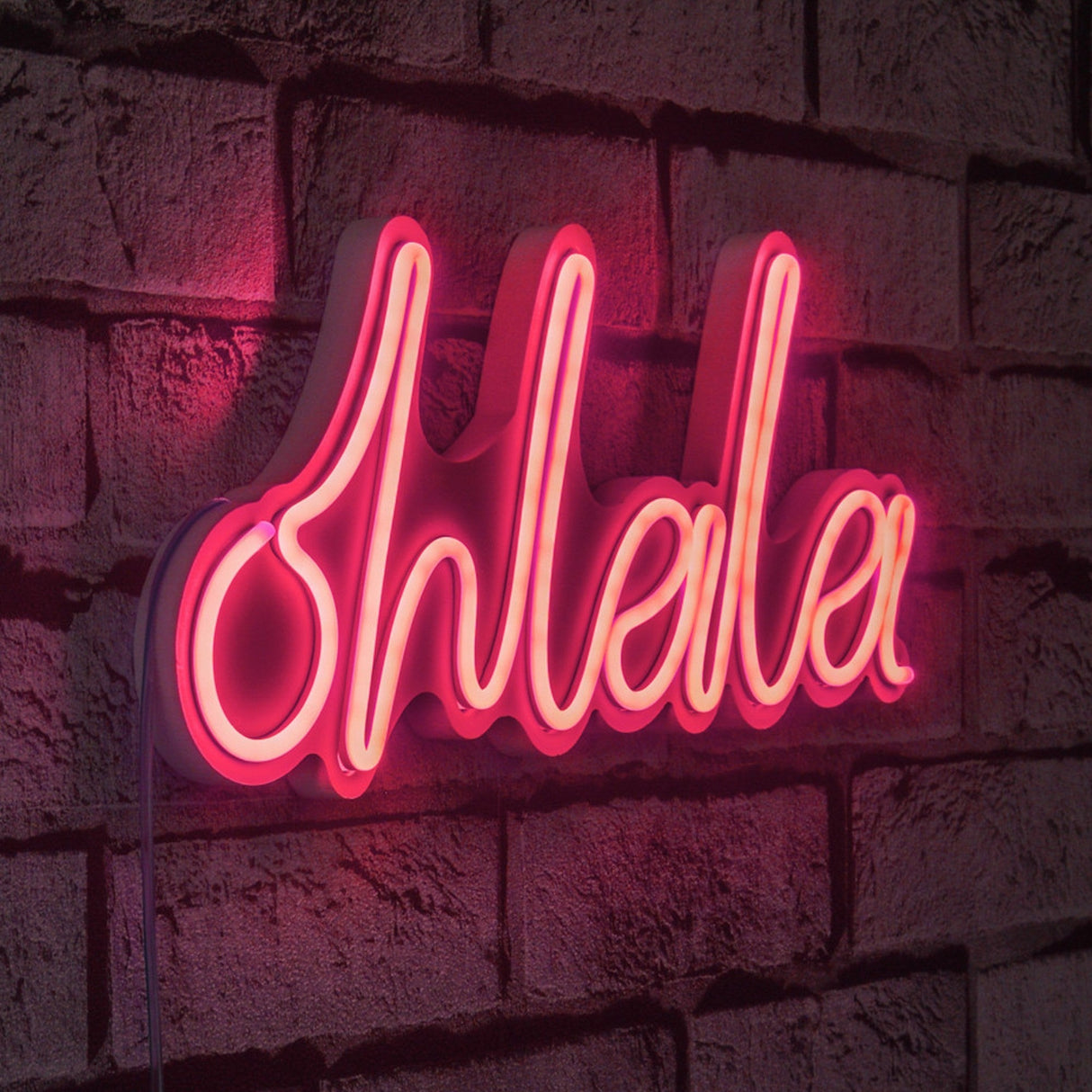 Lampă neon Oh La La, Diverse culori, 36x15x2 cm - Roz | SKU: 395NGR1691 | Lampă neon Oh La La, 36x15x2 cm, varianta Roz, produs pentru amenajarea locuinței, disponibil online în România la CasaMob
