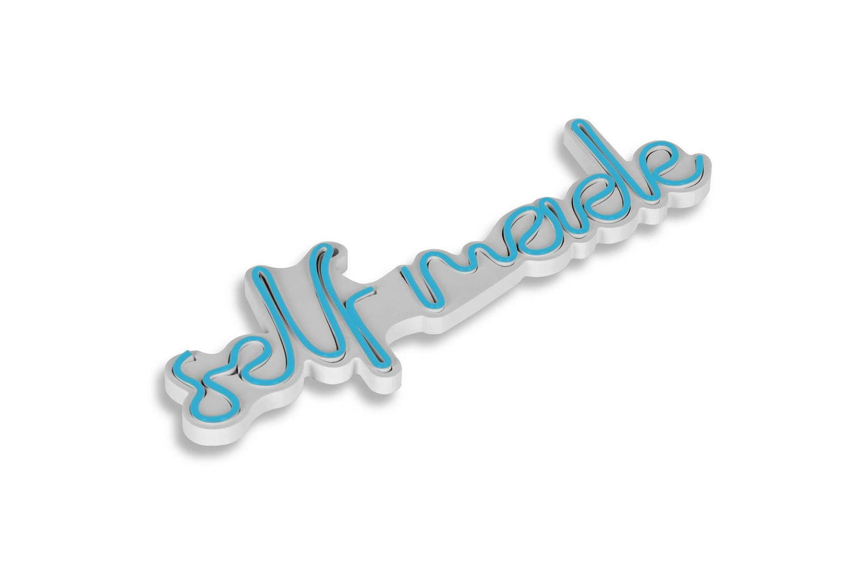 Lampă neon Self Made, Diverse culori, 48x16x2 cm - Albastru | SKU: 395NGR1714 | Lampă neon Self Made, 48x16x2 cm, varianta Albastru, produs pentru amenajarea locuinței, disponibil online în România la CasaMob
